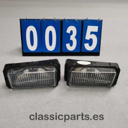 Set antinieblas delanteros...